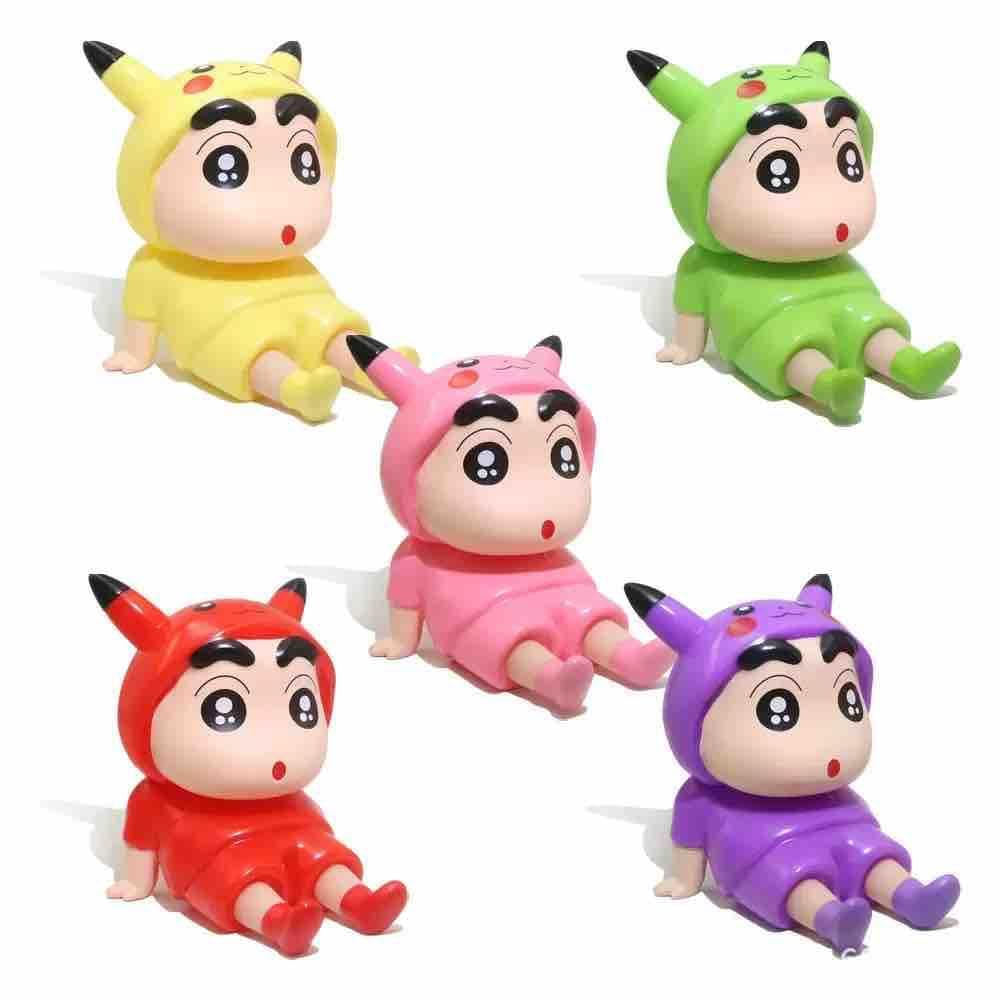 Shinchan Phone Stand - Pokemon Edition | Cute Decor Figure
