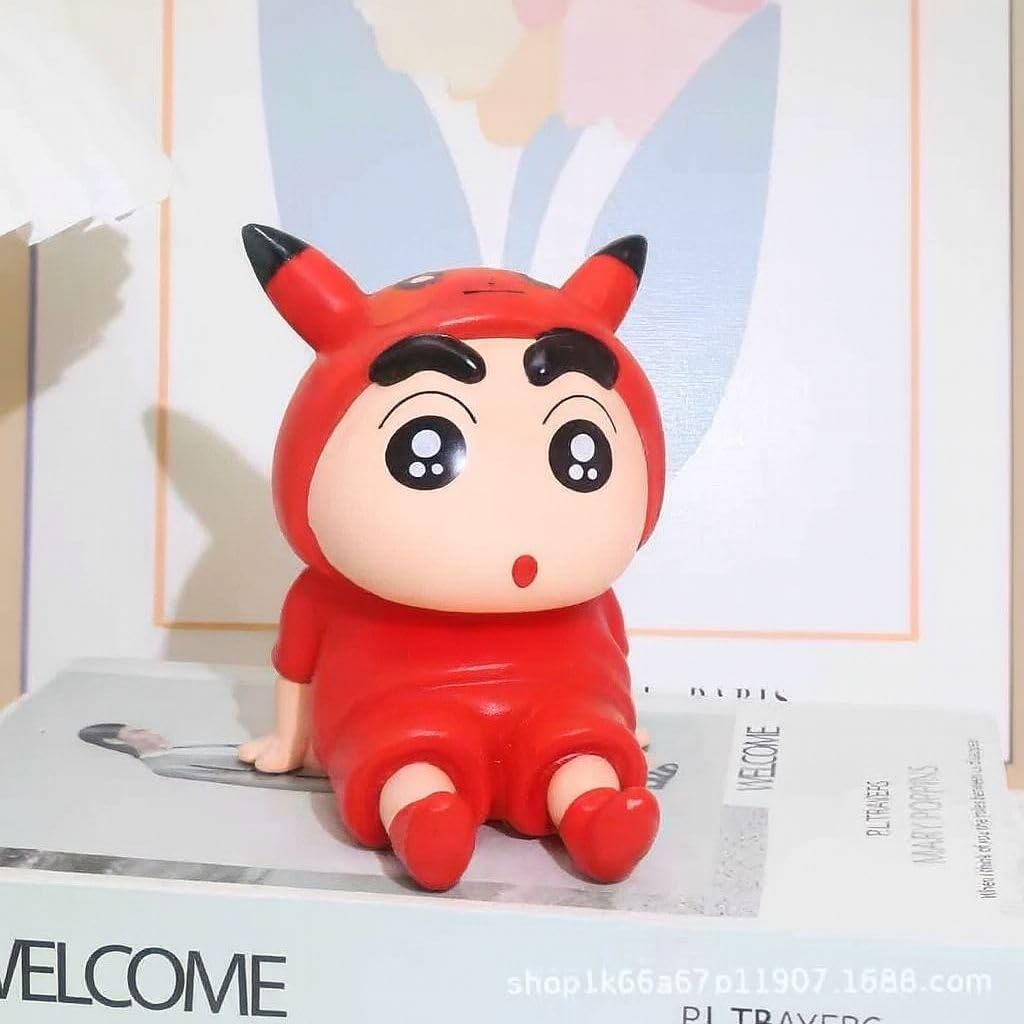 Shinchan Phone Stand - Pokemon Edition | Cute Decor Figure