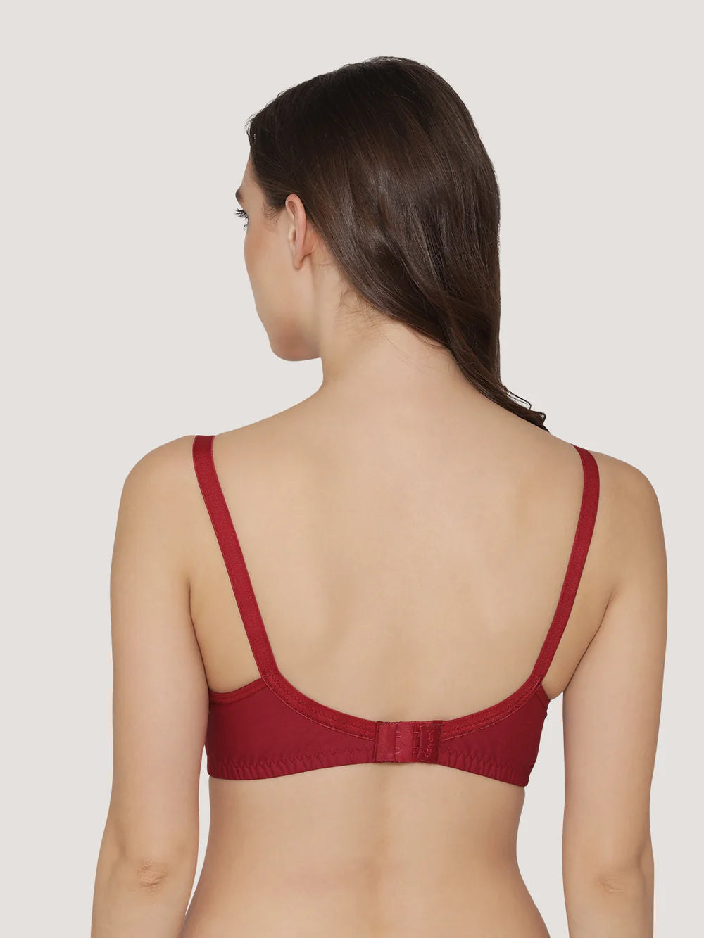 K LINGERIE Manvi Women's Non Padded Wirefree Cotton Everyday Bra (Kalyani)