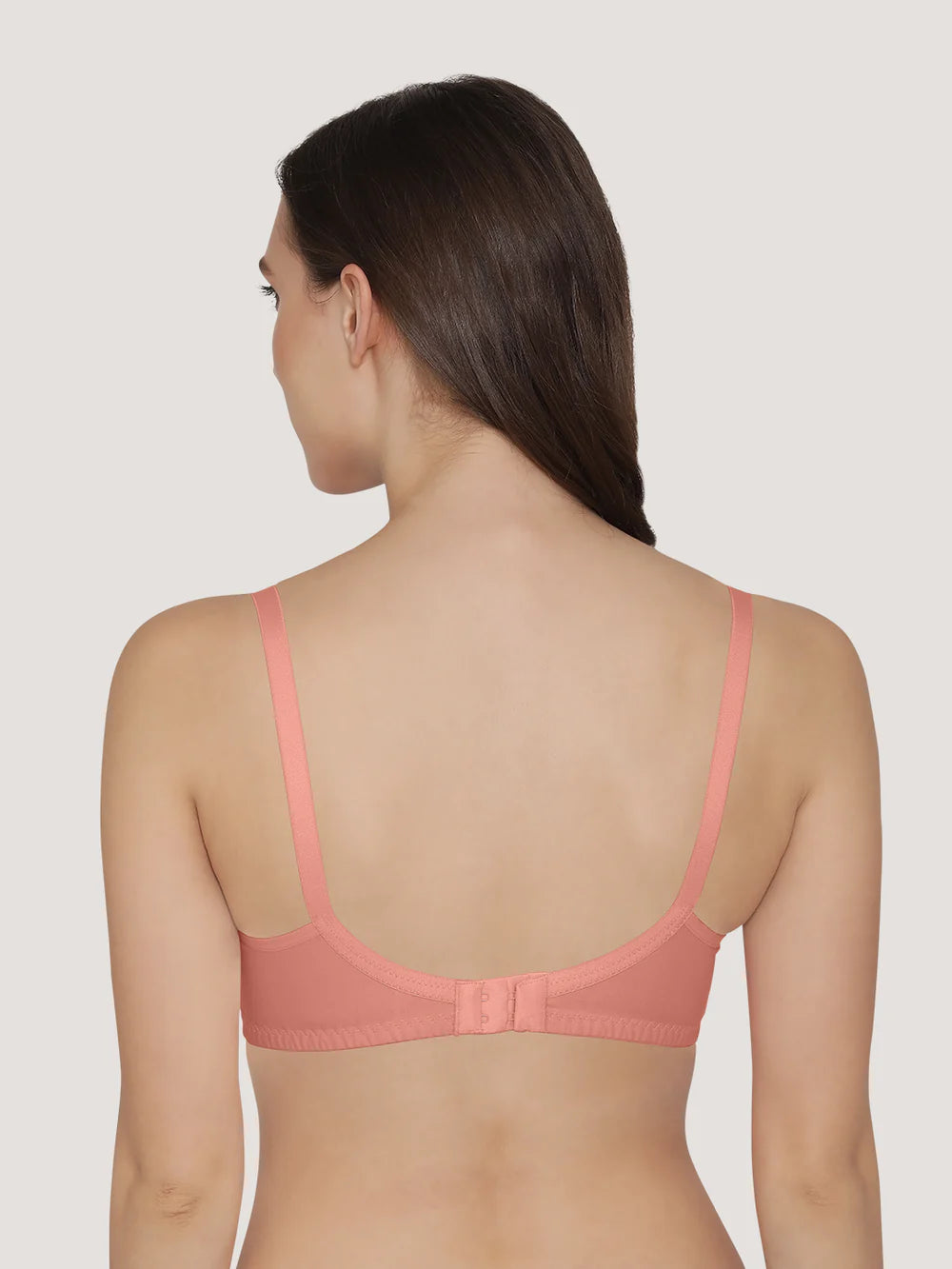 K LINGERIE Manvi Women's Non Padded Wirefree Cotton Everyday Bra (Kalyani)