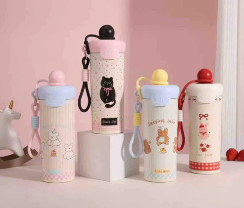 Pinteresty Insulated Steel Sipper Bottle