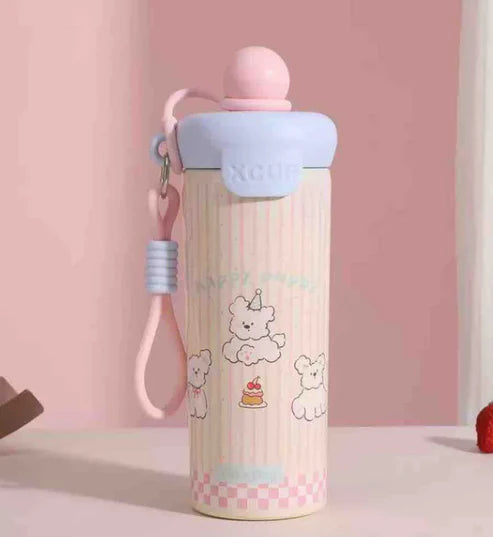 Pinteresty Insulated Steel Sipper Bottle