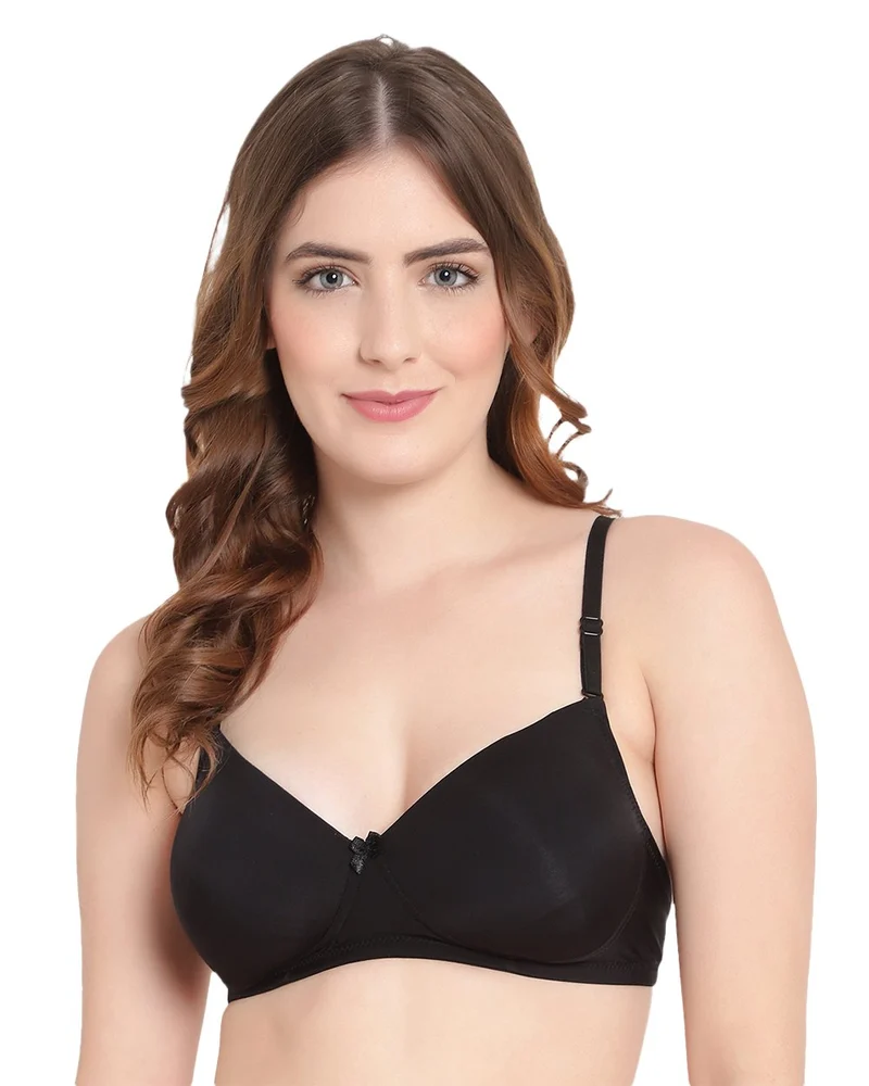 ILARIA Golden Padded Non-Wired Full Coverage Multiway T-shirt Bra