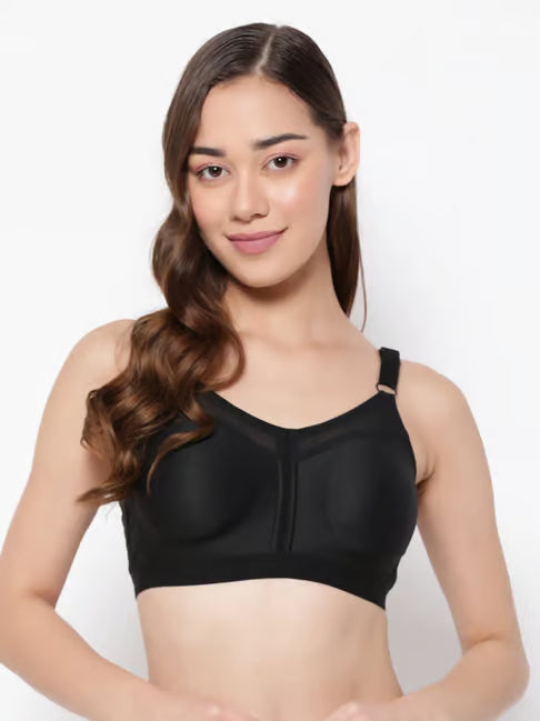 Non Padded Non Wired Spacer Cup Full Coverage Bra - Cotton